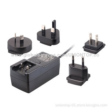 12v LA Power Adapter for LED, CCTV, with EURO, US, AUS, UK Plug
